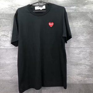 Comme Des Garcons Play logo patch Mens T-shirt Large